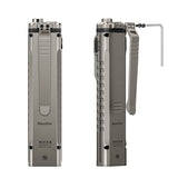 RovyVon Angel Eyes E40 USB-C Rechargeable EDC LED Flashlight - 3600 Lumens - 650nm Red Side Light - 365nm UV Side Light - Uses Built-in 3000mAh Li-ion Battery Pack - Choice of Color