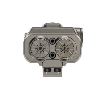 RovyVon Angel Eyes E40 USB-C Rechargeable EDC LED Flashlight - 3600 Lumens - 650nm Red Side Light - 365nm UV Side Light - Uses Built-in 3000mAh Li-ion Battery Pack - Choice of Color