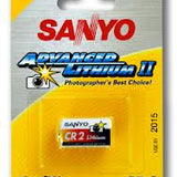 Sanyo CR2 3V Photo Lithium Battery