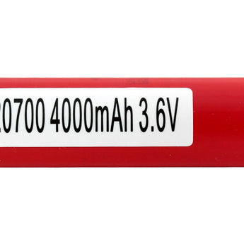 Sanyo NCR 20700 4200mAh 3.7V Unprotected High-Drain 15A Lithium Ion (Li-ion) Flat Top Battery - Boxed
