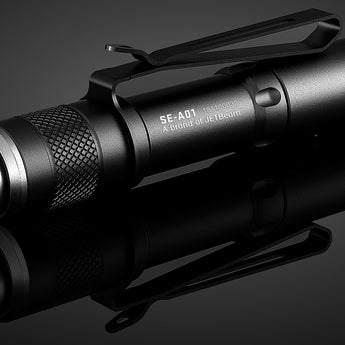 JETBeam SE-A01 Everyday Carry Flashlight - CREE XP-G LED - 130 Lumens - Uses 1 x AAA
