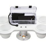SeaSucker MC5326 4-Cup Holder with Large Dry Box