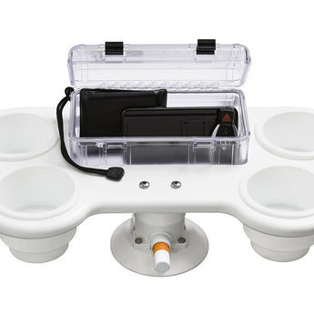 SeaSucker MC5326 4-Cup Holder with Large Dry Box