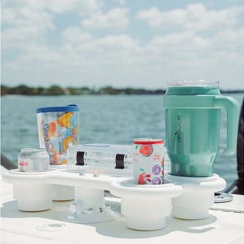 SeaSucker MC5326 4-Cup Holder with Large Dry Box