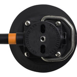 SeaSucker 4.5in Vacuum Mount with Flat-Top or Pointed Stainless Steel D-Ring - Black or White