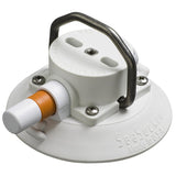 SeaSucker 4.5in Vacuum Mount with Flat-Top or Pointed Stainless Steel D-Ring - Black or White