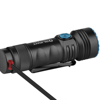 Olight Seeker 4 Mini Rechargeable LED Flashlight - Black, OD Green, Blue, Red, or Limited Edition Titanium