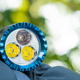 Olight Seeker 4 Mini Rechargeable LED Flashlight - Black, OD Green, Blue, Red, or Limited Edition Titanium