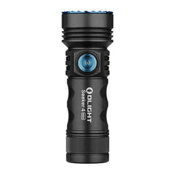 Olight Seeker 4 Mini Rechargeable LED Flashlight - Black, OD Green, Blue, Red, or Limited Edition Titanium