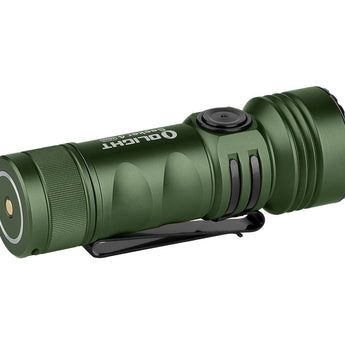 Olight Seeker 4 Mini Rechargeable LED Flashlight - Black, OD Green, Blue, Red, or Limited Edition Titanium