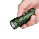 Olight Seeker 4 Mini Rechargeable LED Flashlight - Black, OD Green, Blue, Red, or Limited Edition Titanium