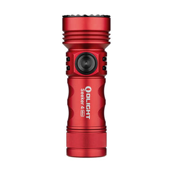 Olight Seeker 4 Mini Rechargeable LED Flashlight - Black, OD Green, Blue, Red, or Limited Edition Titanium