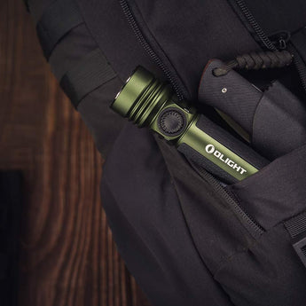 Olight Seeker 4 Pro Rechargeable LED Flashlight - 4600 Lumens - Cool White or Neutral White - Includes 1 x 21700 - Multiple Color Options