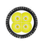 Olight Seeker 4 Pro Rechargeable LED Flashlight - 4600 Lumens - Cool White or Neutral White - Includes 1 x 21700 - Multiple Color Options