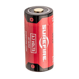 SureFire SF18350 1100mAh 3.7V Protected Lithium Ion (Li-ion) Button Top Battery with Built-in Micro-USB Charging Port