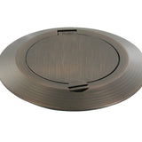 Sillites - Floor Ring - For Use With Sillites SCR Receptacle Outlet - Antique Bronze or Brushed Nickel Finish