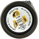 Sillites Electric Window Candle - 7.5in or 9in - Antique Bronze, Brushed Nickel, Matte Black or Polished Brass