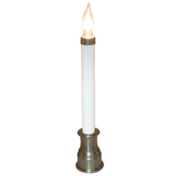 Sillites Electric Window Candle - 7.5in or 9in - Antique Bronze, Brushed Nickel, Matte Black or Polished Brass