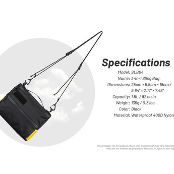 Nitecore Cloud SLB04 3-in-1 Sling Bag