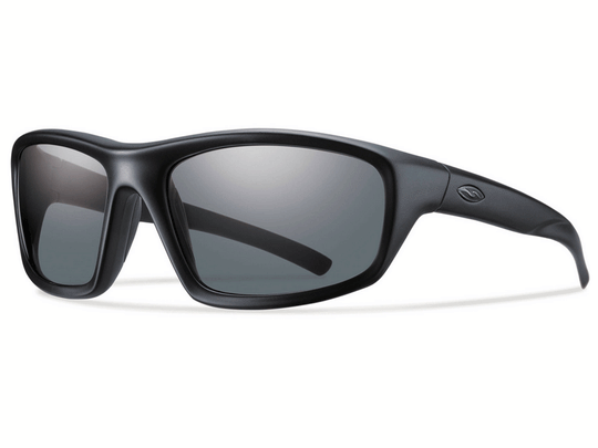 Smith Optics - DIRECTOR Tactical Sunglasses with Black Frames with Polarized Gray Lenses