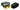 Smith Optics - Outside The Wire Goggles - Foliage Green Frames with Clear Lenses Installed - Gray and Yellow Spare Lenses - Deluxe Kit