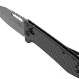 SOG Ultra XR Folding Knife - 2.8 Inch Blade, Clip Point, Straight Edge - Presentation Box - Carbon and Gold or Carbon and Graphite