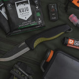 SOG Aegis FX - Black and Moss Green, Indigo and Acid Yellow, Forest and Moss Green, or Rescue Red and Indigo - Peg Box