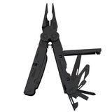 SOG PowerAssist Multi-Tool - Includes 12 Tools - Black Oxide - Nylon Sheath - Clam Pack (B66N-CP)