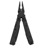 SOG PowerAssist Multi-Tool - Includes 12 Tools - Black Oxide - Nylon Sheath - Clam Pack (B66N-CP)