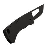 SOG Centi II Folding Knife - 2.1 Inch Straight Edge, Straight Back - Hardcased Black Finish - Black Stainless Steel Handle - Blister Pack (SOG-CE1012-CP)