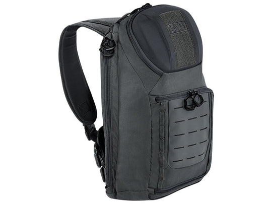 SOG Evac Sling 18L CP1001 One Strap Sling Pack Backpack with Laptop Pocket, MOLLE Front Patch - Grey