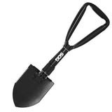 SOG Entrenching Tool / Shovel - Black Powder Coated Finish - Black Folding Handle - Nylon Sheath - Boxed (F08-N)