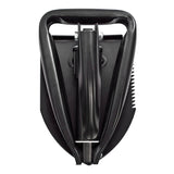 SOG Entrenching Tool / Shovel - Black Powder Coated Finish - Black Folding Handle - Nylon Sheath - Boxed (F08-N)