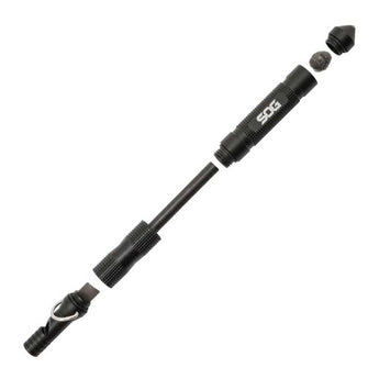 SOG Flint Survival Tool - Blister - Black Hard Anodized