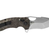 SOG Kiku XR Folding Knife - 3 Inch Blade, Tanto, Straight Edge - Satin or Black Finish