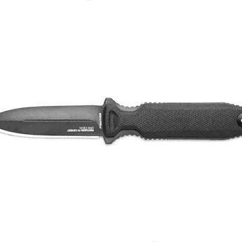 SOG Pentagon FX Covert Fixed Blade Knife - 3.41 Inch Blade, Double Edge