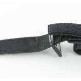 SOG Tech Bowie Fixed Black Knife - 6.4-inch Straight Edge, Clip Point - Black TiNi - Black Handle - Boxed (S10B-K)