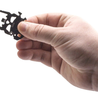 SOG MacV Multi-Tool - 12 Tools Included - Hardcased Black - Clam Pack (SM1001-CP)