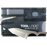 SOG SVC2 Tool Logic Survival II Card - Includes 7 Emergency Tools - Charcoal
