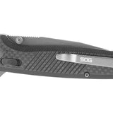 SOG Terminus XR LTE Folding Knife - 2.95 Inch Blade, Clip Point, Straight Edge - Carbon and Graphite or Carbon and Gold