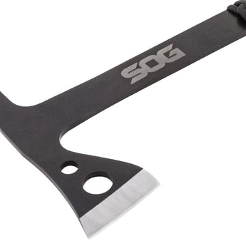 SOG Throwing Hawks with Stamped Nylon Sheath - 1.75-inch Straight Edge, Axe - Hardcased Black Finish - 3 Pack (TH1001-CP)