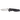 SOG Flash II Folding Knife - 3.5-inch Straight Edge, Tanto - Satin Finish - Black Handle - Clam Pack (FSAT8-CP)