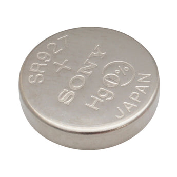 MuRata SR927W 399 52mAh 1.55V Silver Oxide Watch Battery - 1 Piece Tear Strip