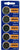 MuRata CR2016 90mAh 3V Lithium Primary (LiMNO2) Coin Cell Batteries - 5-Piece Tear Strip