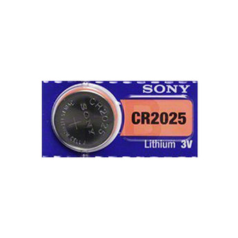 1 Piece Murata 2025 Lithium Watch Coin Cell Battery 3V, 160 mAh in Tear Strip Packaging