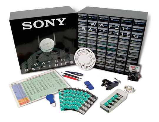Murata (formerly Sony) Deluxe Watch Battery Starter Kit
