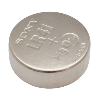 MuRata LR41 1.5V Alkaline Coin Cell Battery - 1 Piece Tear Strip