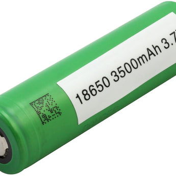 Sony VC7 18650 3500mAh 3.7V 8A Unprotected High Capacity Lithium Ion (Li-ion) Flat Top Battery - Bulk