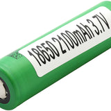 Sony MuRata VTC4 INR 18650 2100mAh 3.7V Unprotected High-Drain 30A Flat Top Battery - 2 Pieces