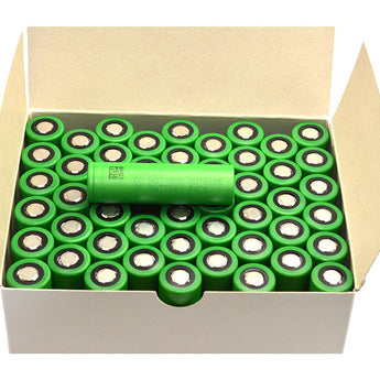 BUNDLE: 2 x Sony MuRata VTC6 INR 18650 3000mAh 3.6V Unprotected High-Drain 15A Flat Top Batteries
